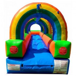 inflatable slip and slide crossover rainbow image3 1 1671560239 WET 25 foot Slip 'n Slide