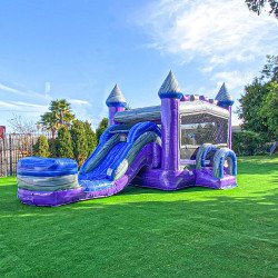 81Nnmzz5C0L. AC SL1500 1712326924 Dry Combo Bounce House- Purple Ice Combo