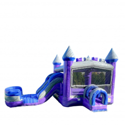 Dry Combo Bounce House- Purple Ice Combo