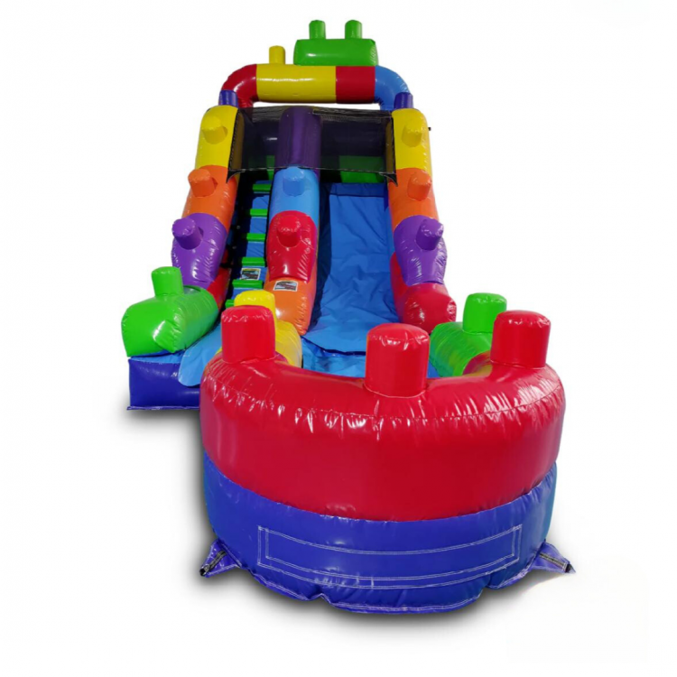 WET Block Party Slide with Pool